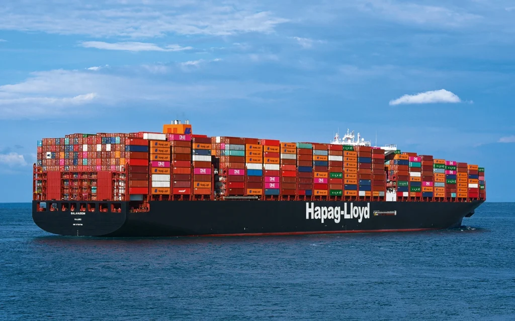 maiores armadores de navio do mundo hapag lloyd