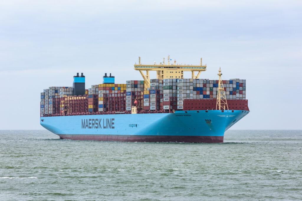 maiores armadores de navio do mundo maersk