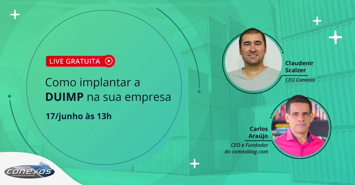 Capa do webinar Como implantar a duimp na sua empresa