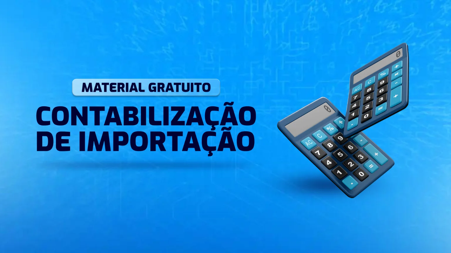 Contabilização de importação