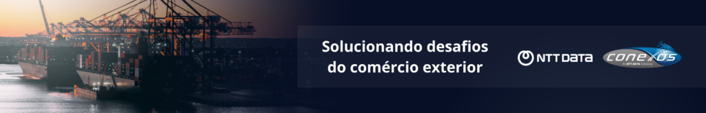 Banner Conexos Solucionando desafios do comercio exterior